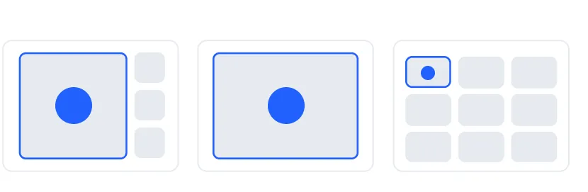 Multiple grid layouts